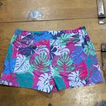 Reel Legends  Colorful Leaf Print Women's Shorts Size Medium Photo 7