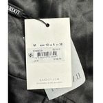 Bardot  Adeline Midi Dress Women's 6 Black Sheath Sleeveless Plunge Neck NWT Photo 8