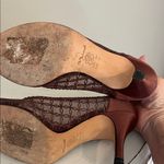 Nina  Women's Elegant Bronze Peep-Toe Heels Photo 3