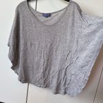 Vivienne Tam Vivienne tan gray soft cape like top size medium Photo 0