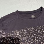 Tory Burch Navy Blue T-shirt leopard print Size Small D40 Photo 5