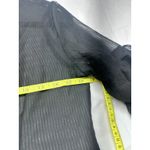 Charlotte Russe CHARLOTTLE RUSSE Women’s sheer blouse Size L black color -A32- Photo 7