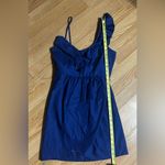 Voom by Joy Han Dusty Blue formal mini Dress ladies small Photo 3