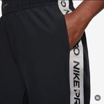 Nike  Pro Women's Tear Away Black and Gray Track Pants Photo 4