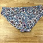 Xhilaration  Juniors' Plus Size Blue Paisley Bikini Bottoms - Size 24W - NWT Photo 2
