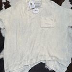 Boutique Short Sleeve Pocket Sweater Size L Photo 0