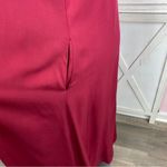 Zanzea Maxi Slip Dress Maroon Red 12 Sleeveless Photo 5