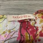 Paradise USA Star fish Red Yellow with Neon Pink Tassels Swim Suit Cover Up Size undefined Photo 3