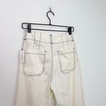 Anthropologie Maeve The Colette Linen Blend Crop Wide-Leg Pants NWT size 27 Photo 2