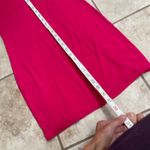 Armani Exchange Dress Womens Pink Short Sleeve Ruched Logo Embellished Y2K sz6 Photo 6