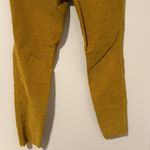 We The Free  Free People Mustard Yellow Academia Corduory Pants Size 29 Photo 4