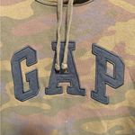 Gap  Camo Green & Brown Hooded Sweatshirt Size XS Photo 1