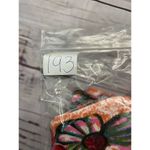 Mirror Image Tee Shirt Women M Colorful Floral Sequin Short Sleeve V Neck Cotton Size M Photo 9