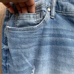 Torrid  Womens Jeams Blue Denim Girlfriend Distressed Light Wash Plus Size 24 Photo 6