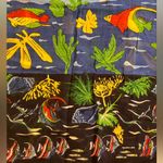 Kismet Hawaii Tropical Sarong Blue Photo 2