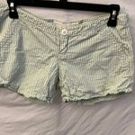 Abercrombie & Fitch : Light Green Striped Shorts- 100% cotton- 0 Photo 5