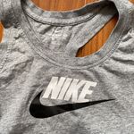 Nike  Heather Gray Racerback Tank Photo 1