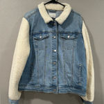 Universal Threads Universal Thread Denim Sherpa Jacket Size XXL Photo 0