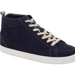  Shoes Banana Republic Suede High Top Sneakers Midnight Navy Photo 0