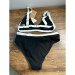 Contrast Trim Triangle Bikini Top and V Photo 7