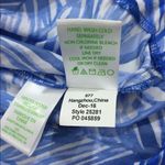 Lilly Pulitzer Colby Romper Lapis Blue Costa Verde Long Sleeve Swim Coverup XXS Photo 6