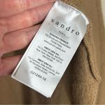 Sandro Cardigan Wool Cashmere Blend Oversized Sweater Italian Yarn Side Slit 2 Photo 5