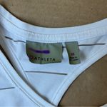 Athleta Stripe Mesh High Neck Tank Top Photo 6