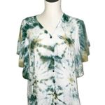 Young Fabulous and Broke NWOT  Tie Dye Flutter Sleeve Top Photo 0