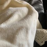 White Stag Vintage  Cream Sweater- Size large 12/14 pom pom Y2k cozy boho‎ Photo 10