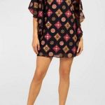 Trina Turk ππ Anissa Caftan Dress Zari Embroidered Georgette Multi-Color 12 NEW Photo 5