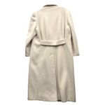 Cassidy Vintage Women's Cream Wool Blend Long Line Elegant Overcoat Retro 14 Photo 1