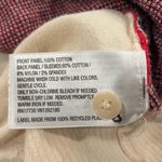 Merona 🌺 BLUE AND RED ARGYLE CARDIGAN SWEATER SIZE MEDIUM🌺 Photo 4