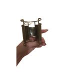 Free People NWT  X Ariana Ost Boho Brass and Jasper Stone Cuff Photo 4