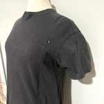 Old Navy  Maternity Nursing Dark Gray T-Shirt Dress Photo 6