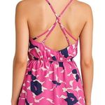 Yumi Kim Pink Abstract Print Strappy Back Mini Dress Size M Photo 1