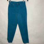 Jordache  Teal Turqoise Blue Vintage High Waist Jeans 27" Waist Photo 1