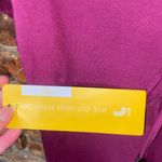 Lole New NWT  Mulberry Purple Short Sleeve Lace-Up Top Women's Size Large Photo 4