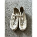 Sam Edelman Pippy Snakeskin-Embossed Leather‎ Platform Sneakers  Sz 8 Photo 1