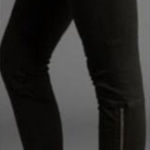 J Brand Ankle Zip Moto Skinny Black Pant Sz 26 Photo 0