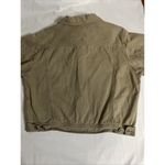 Faded Glory  Tan Button Up Soft Jean Jacket Size LARGE 100% Cotton Photo 9