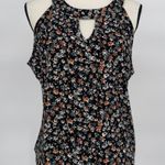 Stitch Fix The General Good Stitch & Fix Womens Halter Top Floral Mesh Black Size XXL Photo 6