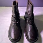 Clarks  Dark Brown Leather Winter Boots Photo 1