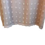 Belongsci Women Mini Dress L Pink 3D Distressed Dots Chiffon Romantic Cottage Size L Photo 8
