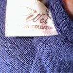 Ya Wei Women Vintage Navy & Cream Layered Sleeveless Relaxed Fit Midi Dress M Blue Size M Photo 11