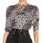 Veronica Beard  Jean Waldorf Tee in a lilac multi leopard print Photo 0