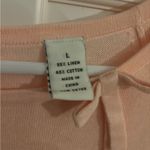 Lee  Pink Tie Front‎ Fitted Short Sleeve Blouse Photo 7