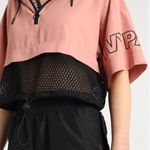 Ivy Park  Hooded Cropped Lightweight Jacket Dusty Pink S Photo 2