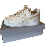 Womens Nike Air Force 1 Low '07 Essential Cream Ivory Size 8 Sneakers Shoes Photo 0
