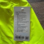 Lululemon Hotty Hot Skirt High Rise Long Highlight Yellow Size 4 NWT Photo 2