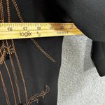 Susan Graver  Jacket M Black Gold Embroidered Beaded Career Chic Holiday Evening Photo 5
